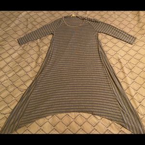 Her majesty striped dress